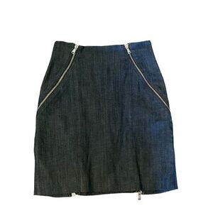 Adam Lippes Denim Mini Skirt Size 0